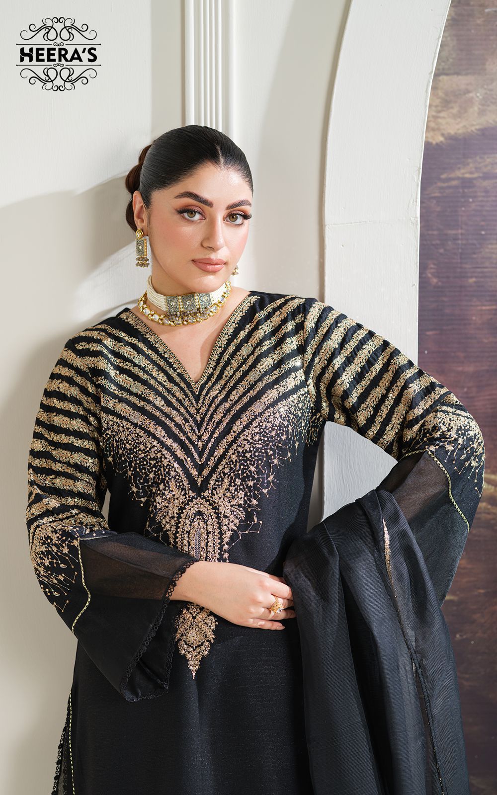 Luxury Embroidered 3 PIECE