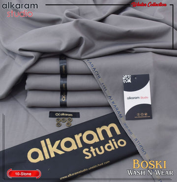 Alkaram Boski Wash & Wear -2025
