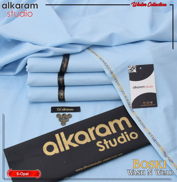 Alkaram Boski Wash & Wear -2025