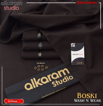 Alkaram Boski Wash & Wear -2025