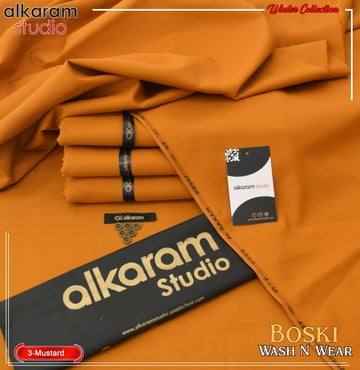 Alkaram Boski Wash & Wear -2025
