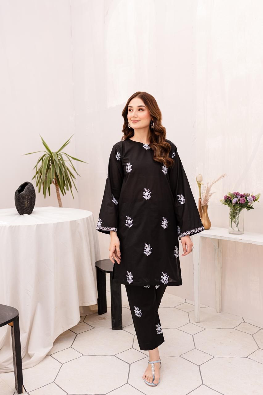 2-Piece Premium Dhank-Unstitched